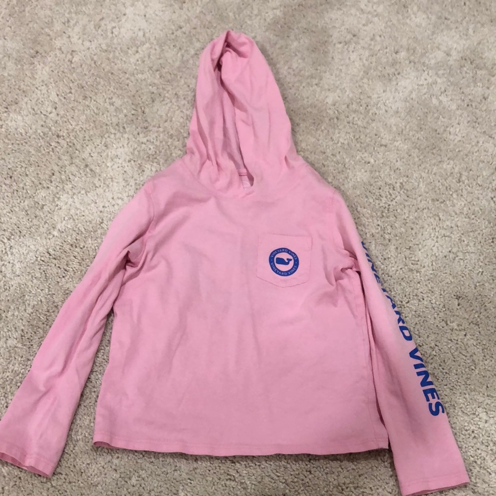 Girls Vineyard Vines 3T Long Sleeve Hooded